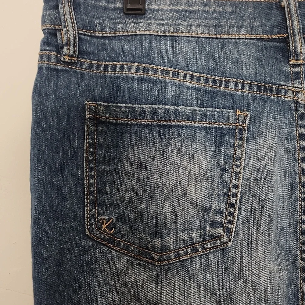 Size 6 Kut from cloth denim button  front skirt.  A96 - Picture 4 of 8